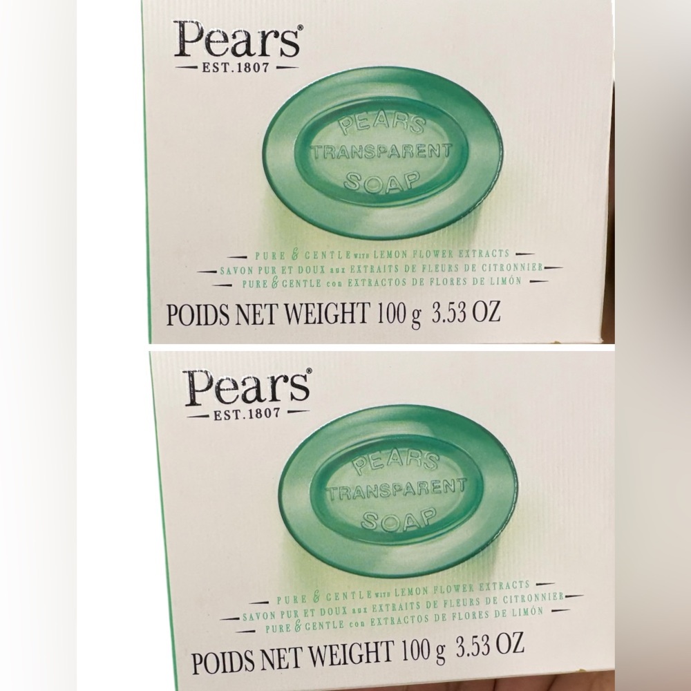 Pears Transparent Soap with Lemon Flower Extracts set